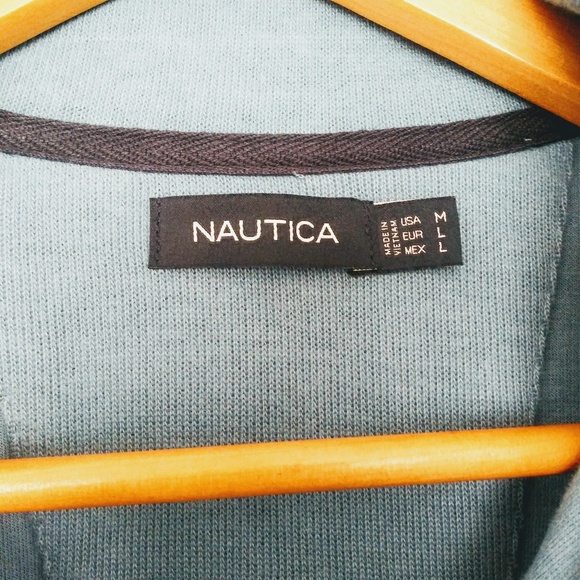 *Sold* Nautica Mens 1/4 Zip Jacket Size M - Picture 3 of 6